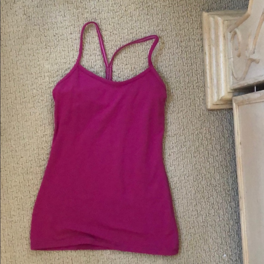 EUC LuluLemon power y tank